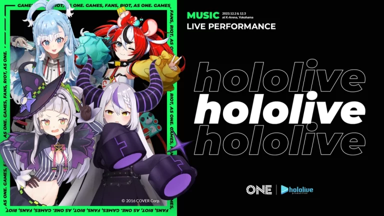 Hololive Yetenekleri Riot Games ONE 2023 Açılış Performansını Sergileyecek