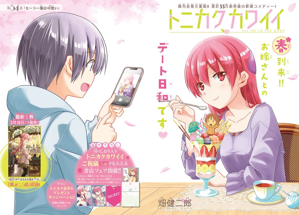 tonikaku kawaii manga tsukasa nasa