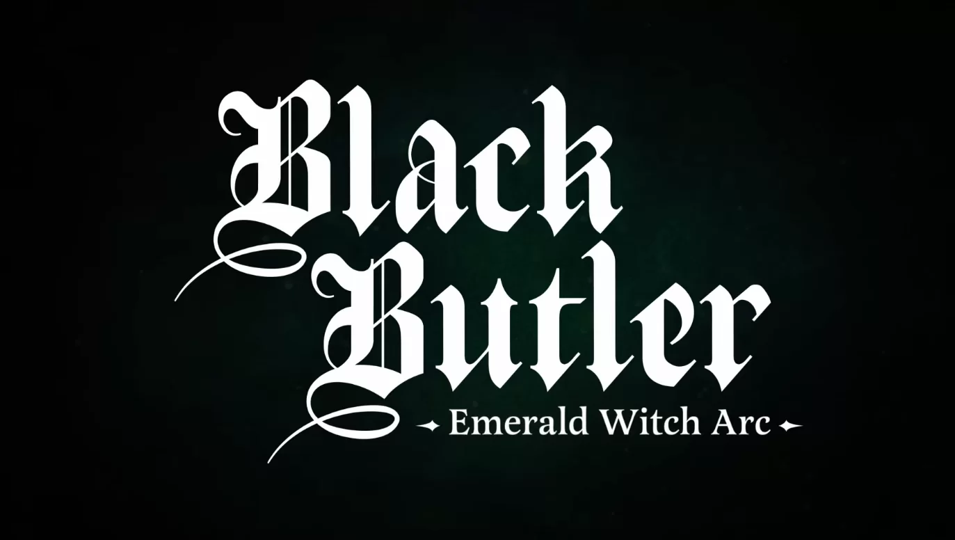 black butler emerald witch arc anime